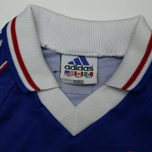 Load image into Gallery viewer, 1998/00 Zidane #10 France Vintage adidas Home Football Shirt (S) World Cup 9816
