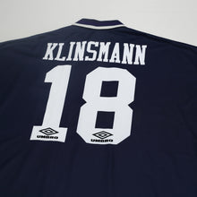 Load image into Gallery viewer, 1994/95 Klinsmann #18 Tottenham Hotspur Vintage Umbro Away Football Shirt (XXL)7
