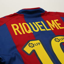 Load image into Gallery viewer, 2002/03 Riquelme #10 Barcelona Vintage Nike Home Football Shirt (M)12
