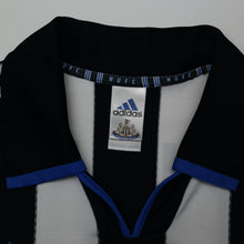 Load image into Gallery viewer, 1999/00 Shearer #9 Newcastle United Vintage adidas Home Football Shirt (S)15
