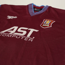 Load image into Gallery viewer, 1997/98 Milosevic #9 Aston Villa Vintage Reebok Home Football Shirt (XL)4
