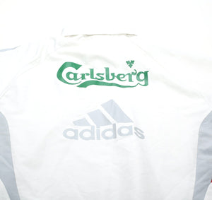 2008/09 LIVERPOOL adidas Formotion Football Player Issue 1/4 Zip Training Top (M)