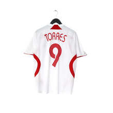 Load image into Gallery viewer, 2007/08 Torres #9 Liverpool Vintage adidas Away Football Shirt (S) 34/360
