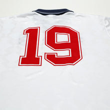 Load image into Gallery viewer, 1990/92 Gascoigne #19 England Retro Umbro Home Football Shirt (L) Italia 907
