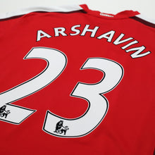 Load image into Gallery viewer, 2008/10  Arshavin #23 Arsenal Vintage Nike Home Football Shirt (L)11
