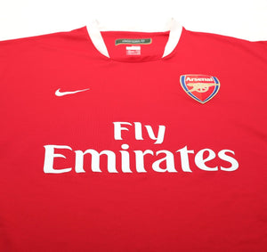 2006/07 HENRY #14 Arsenal Vintage Nike European Home Football Shirt (XXL)