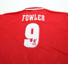 Load image into Gallery viewer, 1996/98 FOWLER #9 Liverpool Vintage Reebok Home Football Shirt (L) 42/44
