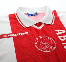 Load image into Gallery viewer, 1998/99 LITMANEN #10 Ajax Vintage Umbro Home Football Shirt (M) Finland
