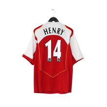 Load image into Gallery viewer, 2004/05 Henry #14 Arsenal Vintage Nike Home Football Shirt (XL)0

