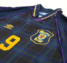 Load image into Gallery viewer, 1994/96 McCOIST #9 Scotland  Euro 96 Umbro Home Football Shirt (L) Rangers
