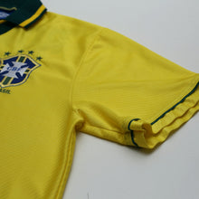 Load image into Gallery viewer, 1994/97 Romario #11 Brazil Vintage Umbro Home Football Shirt (M)5
