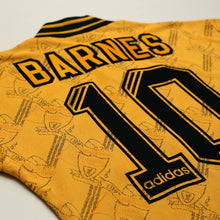 Load image into Gallery viewer, 1994/96 Barnes #10 Liverpool Vintage adidas Third Football Shirt (S)10

