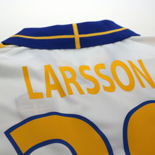 Load image into Gallery viewer, 2000/02 Larsson #20 Sweden Vintage adidas Away Football Shirt (XL) Euro 200015
