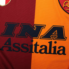 Load image into Gallery viewer, 2001/02 AS Roma Vintage Kappa European Football Shirt (M)5
