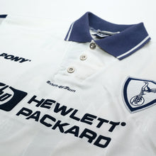 Load image into Gallery viewer, 1995/97 Iversen #18 Tottenham Hotspur Vintage PONY Home Football Shirt (L)5

