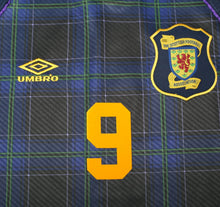 Load image into Gallery viewer, 1994/96 McCOIST #9 Scotland  Euro 96 Umbro Home Football Shirt (L) Rangers
