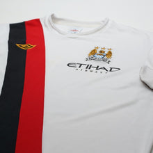 Load image into Gallery viewer, 2009/10 Yaya Toure #42 Manchester City Vintage Umbro 3rd Football Shirt (XL) 484
