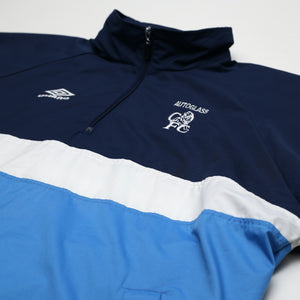 1999/01 Chelsea Vintage Umbro 1/4 Zip Football Training Jacket (L