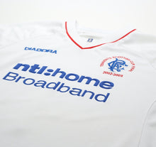 Load image into Gallery viewer, 2002/03 AMORUSO #4 Rangers Diadora Tennents Cup Final Third Football Shirt (L)
