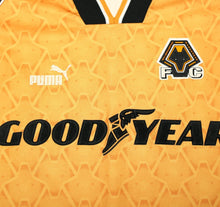 Load image into Gallery viewer, 1996/98 WOLVERHAMPTON WANDERERS PUMA Home Football Shirt (XL) Wolves

