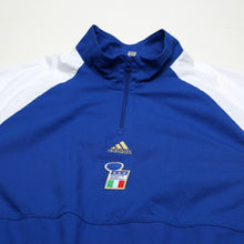 Load image into Gallery viewer, 2023/24 Italy adidas Icons 1/4 Zip Football Track Top Jacket (L)3
