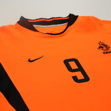 Load image into Gallery viewer, 2002/04 Van Nistelrooy #9 Holland Vintage Nike Home Football Shirt (L)6
