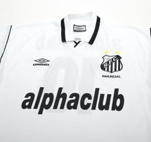 Load image into Gallery viewer, 2000 #10 SANTOS Vintage Umbro Home Football Shirt Jersey (S/M)
