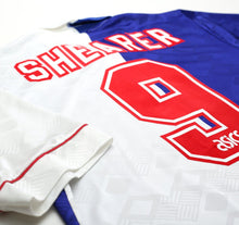 Load image into Gallery viewer, 1992/94 SHEARER #9 Blackburn Rovers Vintage Asics Home Football Shirt (XL)

