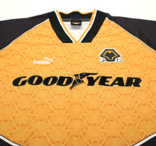 Load image into Gallery viewer, 1996/98 WOLVERHAMPTON WANDERERS PUMA Home Football Shirt (XL) Wolves
