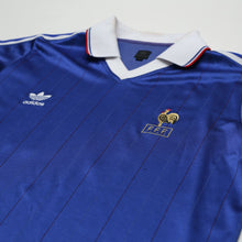 Load image into Gallery viewer, 1982 Platini #10 France Retro adidas Originals Home Football Shirt (M/L)4
