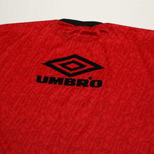 Load image into Gallery viewer, 1990/93 Vintage Umbro Pro Football Training Shirt (XL) England Template9
