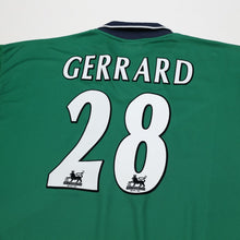 Load image into Gallery viewer, 1999/00 Gerrard #28 Liverpool Vintage Reebok Away Football Shirt (46/48) XXL8
