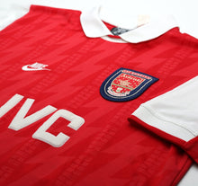 Load image into Gallery viewer, 1994/96 BERGKAMP #10 Arsenal Vintage Nike Home Football Shirt (L)
