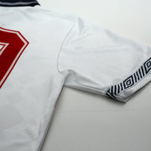 Load image into Gallery viewer, 1990/92 Gascoigne #19 England Retro Umbro Home Football Shirt (S) Italia 9010
