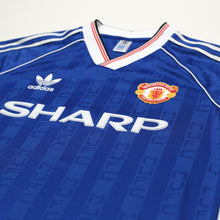 Load image into Gallery viewer, 1988/90 Robson #7 Manchester United adidas Originals Away Football Shirt (S)4
