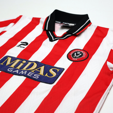 Load image into Gallery viewer, 2000/02 Sheffield United Vintage Patrick Home Football Shirt (M)4
