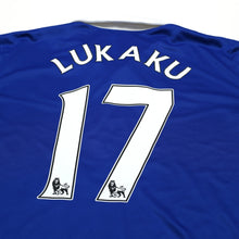 Load image into Gallery viewer, 2013/14 Lukaku #17 Everton Vintage Nike Home Football Shirt (M/L)11

