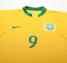 Load image into Gallery viewer, 2006/08 RONALDO #9 Brazil Vintage Nike WC 2006 Home Football Shirt (L)
