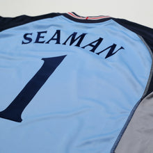 Load image into Gallery viewer, 2002/03 Seaman #1 England Vintage Umbro GK Football Shirt (XXL) 2002 WC10
