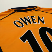 Load image into Gallery viewer, 2000/02 Owen #10 Liverpool Vintage Reebok Away Football Shirt (L)13
