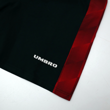 Load image into Gallery viewer, 1996/98 MANCHESTER UNITED Vintage Umbro Home Change Football Shorts (34 Waist)2
