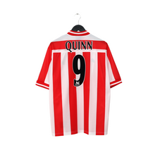 Load image into Gallery viewer, 1999/00 Quinn #9 Sunderland Vintage Asics Home Football Shirt (L)0
