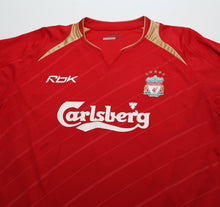 Load image into Gallery viewer, 2005/06 GERRARD #8 Liverpool Vintage Reebok European Home Football Shirt (M)2
