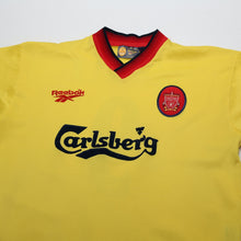 Load image into Gallery viewer, 1997/99 Fowler #9 Liverpool Vintage Reebok Away Football Shirt (M) 38/402
