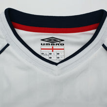 Load image into Gallery viewer, 2001/03 BECKHAM #7 England Vintage Umbro Home Greece Football Shirt (L)16
