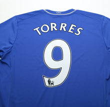 Load image into Gallery viewer, 2012/13 TORRES #9 Chelsea Vintage adidas Home Football Shirt Jersey (L)
