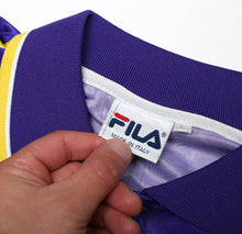 Load image into Gallery viewer, 1997/98 RUI COSTA #10 Fiorentina Vintage FILA Home Football Shirt (L) Nintendo
