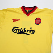 Load image into Gallery viewer, 1997/99 McManaman #7 Liverpool Vintage Reebok Away Football Shirt (S) 34/362
