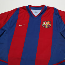 Load image into Gallery viewer, 2002/03 Riquelme #10 Barcelona Vintage Nike Home Football Shirt (M)2
