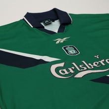 Load image into Gallery viewer, 1999/00 Gerrard #28 Liverpool Vintage Reebok Away Football Shirt (42/44) L5
